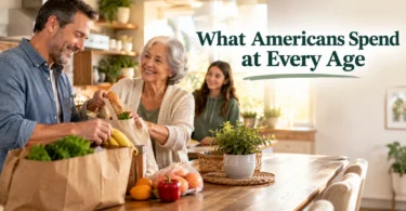 average monthly expenses by age